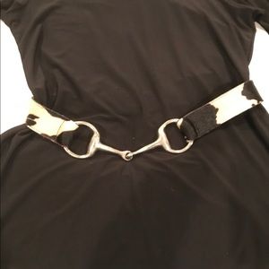 Real Cowhide ladies belt